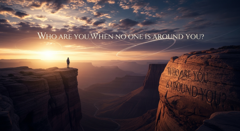 who_are_you_when_no_one_is_around_you_