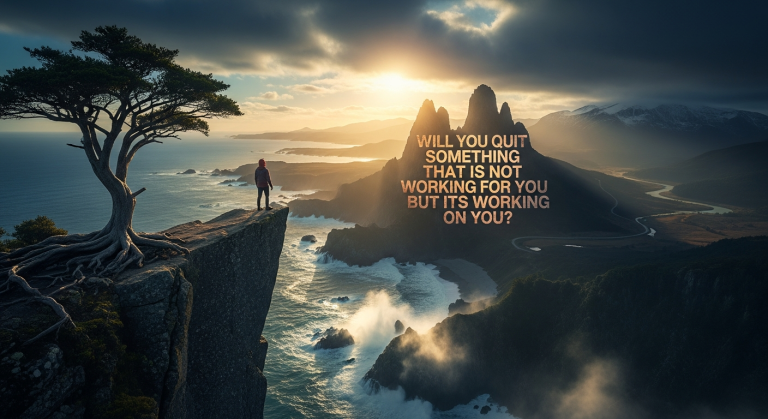 will_you_quit_something_that_is_not_working_for_you_but_its_working_on_you_
